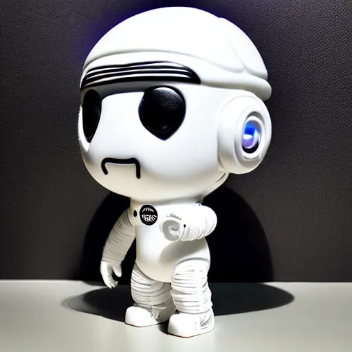 Image similar to an all white art vinyl figure, in the style of kidrobot, sket - one x iamretro, kenny wong x pop mart, space molly, frank kozik, guggimon, studio lighting, subsurface diffusion, 8 k