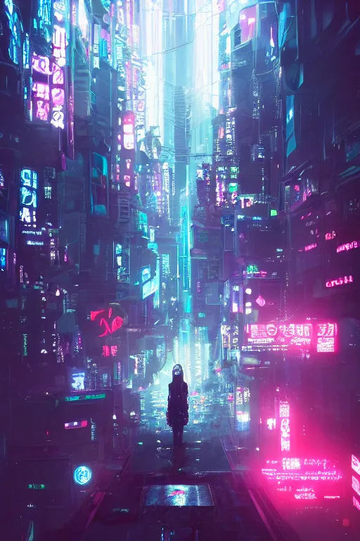 Image similar to the last day of earth art by wlop, artgerm, liam wong, cyberpunk, neon, intricate details, trending on artstation, sharp focus, caustics, octane render, radiant light, 4 k