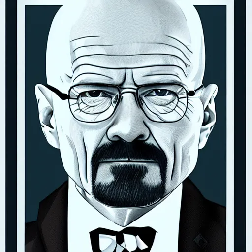 Prompt: walter white president