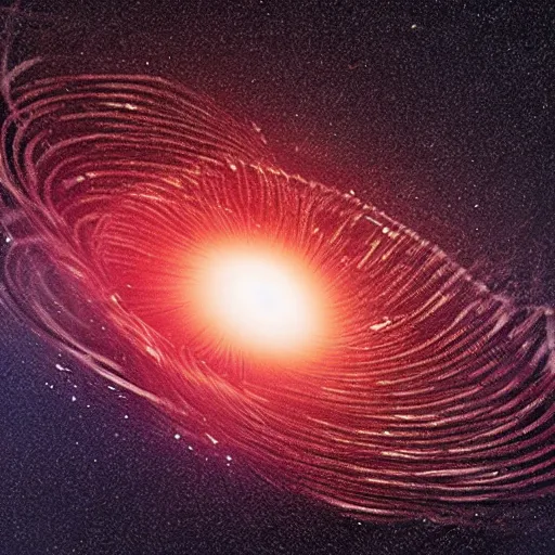Prompt: space photography of a black hole attracting spaghetti noodles, spaghetti noodles accretion disc, spaghetti noodles in space, gravitational lens, 8 k resolution