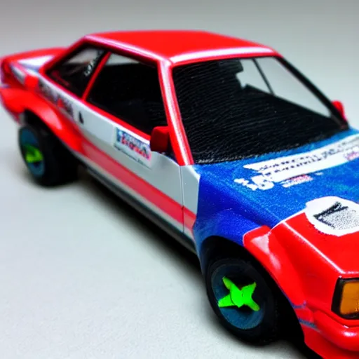 Prompt: toyota ae 8 6 pencil topper