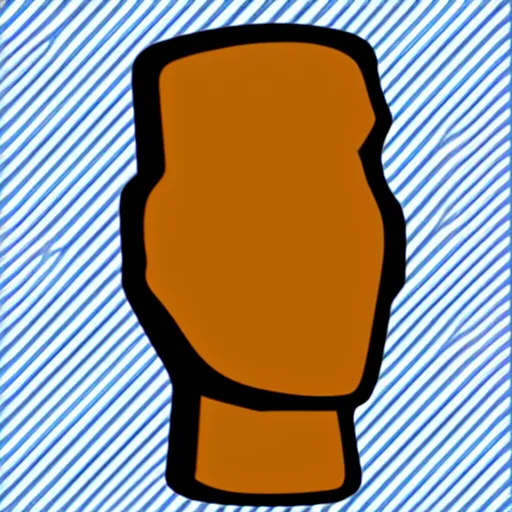 Prompt: icon design of a moai from easter island