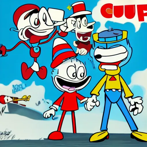 Image similar to Cuphead and Mugman