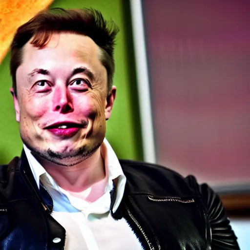 Image similar to elon musk as he - man