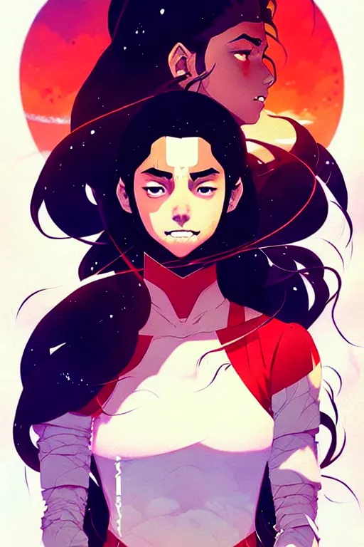 Image similar to a ultradetailed painting of katara by conrad roset, greg rutkowski and makoto shinkai trending on artstation