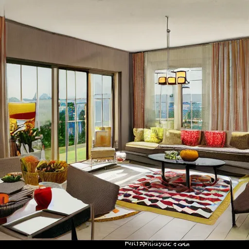 1964 Year Interior Home Design Hall Photorealistic Stable Diffusion   26278e7c7254866324222748c9ba3965ecf1c268 2000x2000.webp