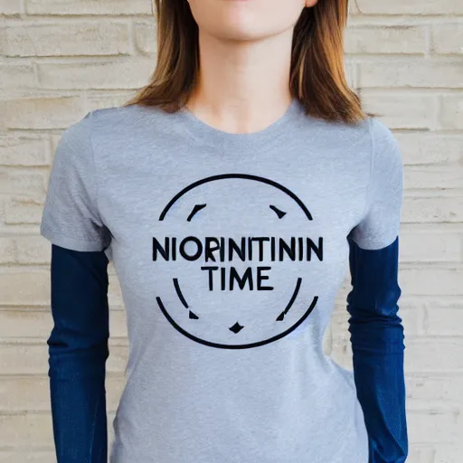 Image similar to a shirt that says nortin time