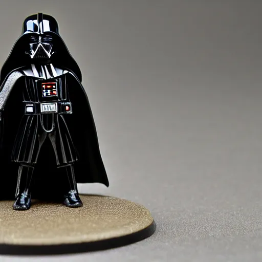 Prompt: darth vader in court working as judge, 5 5 mm