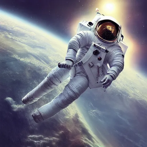 Prompt: minimalistic, hyperrealistic surrealism, award winning masterpiece with incredible details, epic stunning, an astronaut exploring an alternative reality where everything is upside down, highly detailed, trending on ArtStation, artgerm, wlop, Andrei Riabovitchev, Marc Simonetti, yoshitaka Amano, daily deviation, IAMAG