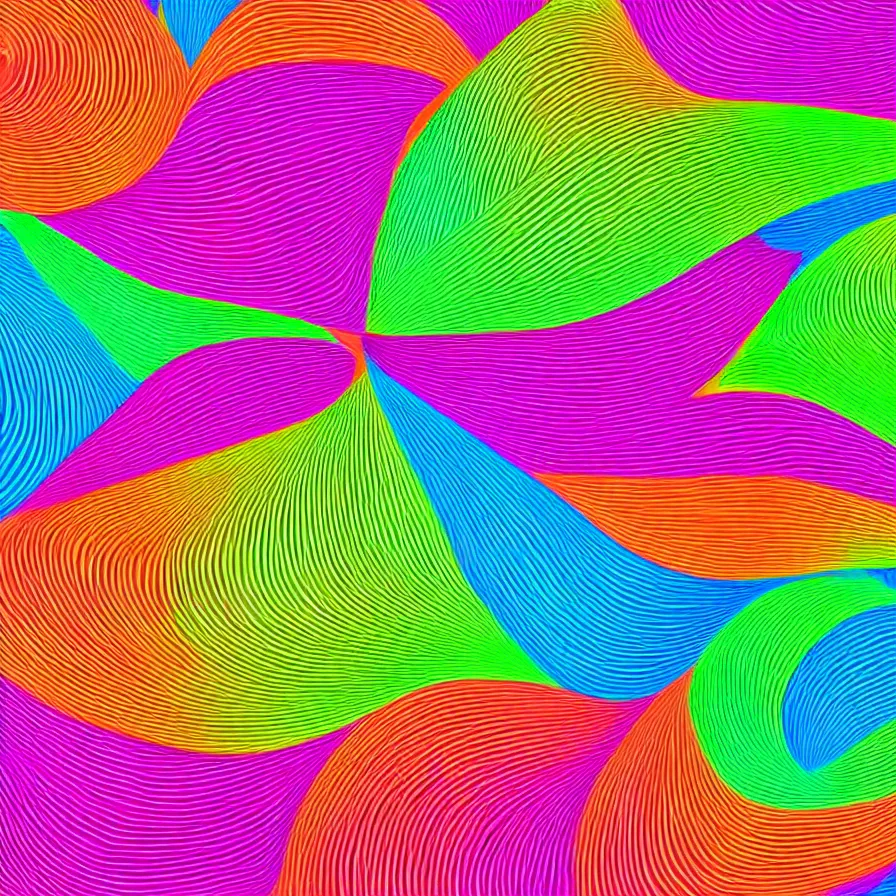 Image similar to colorful parametric patterns