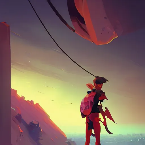 Image similar to hero world rockoa €™ s modern life, behance hd by jesper ejsing, by rhads, makoto shinkai and lois van baarle, ilya kuvshinov, rossdraws global illumination