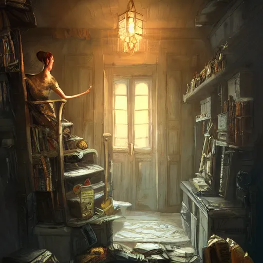 Image similar to the closet to narnia, dynamic lighting, fantasy concept art, trending on art station, stunning visuals, creative, cinematic, ultra detailed