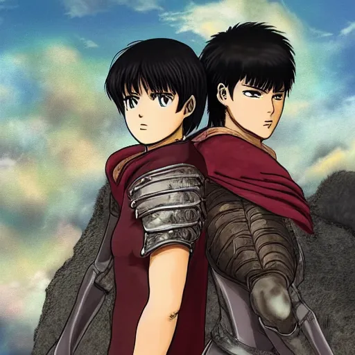 Image similar to guts and casca