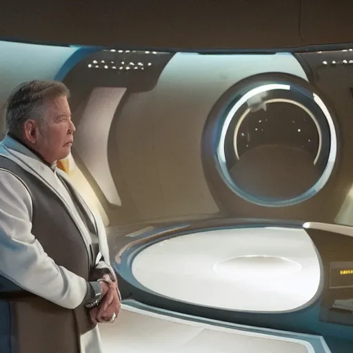 Prompt: William Shatner in The Orville (2017)