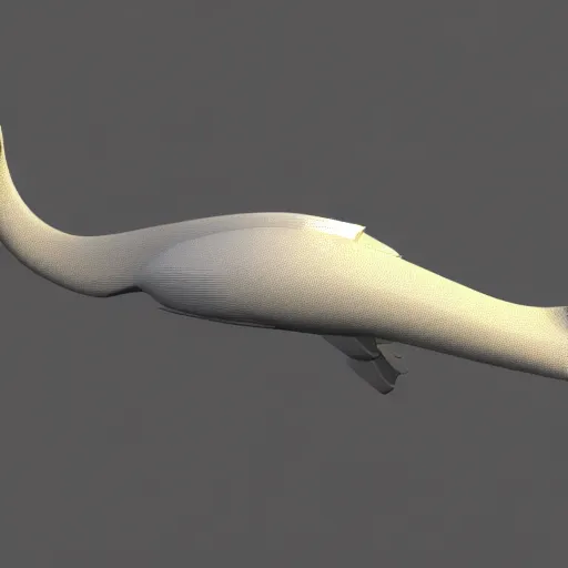 Image similar to 3d render model of goose