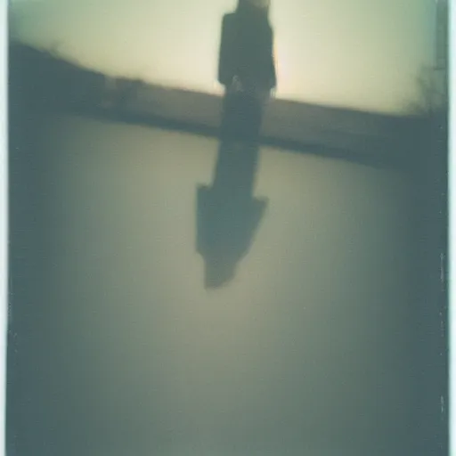 Image similar to glitch, polaroid