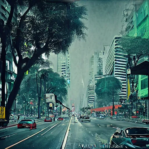 Image similar to avenida paulista by ismail inceoglu