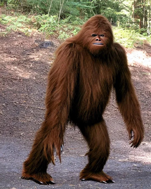 Prompt: 2000s sasquatch