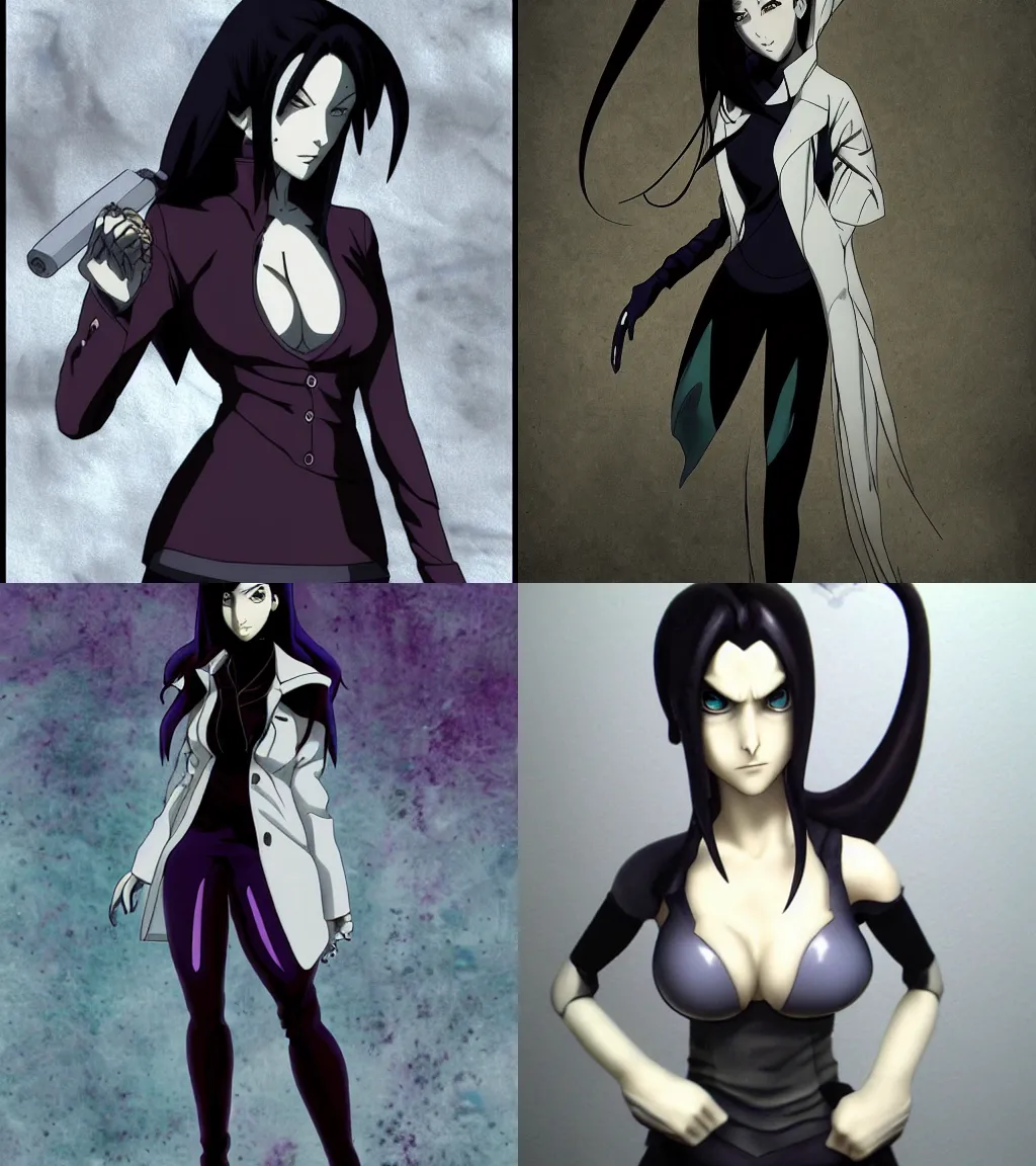 Re-l Mayer from Ergo proxy, female anime character art, Stable Diffusion