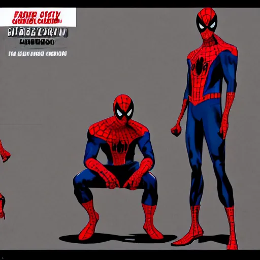 Image similar to spider-man suit concept art for a grittier adaptation, mexico city