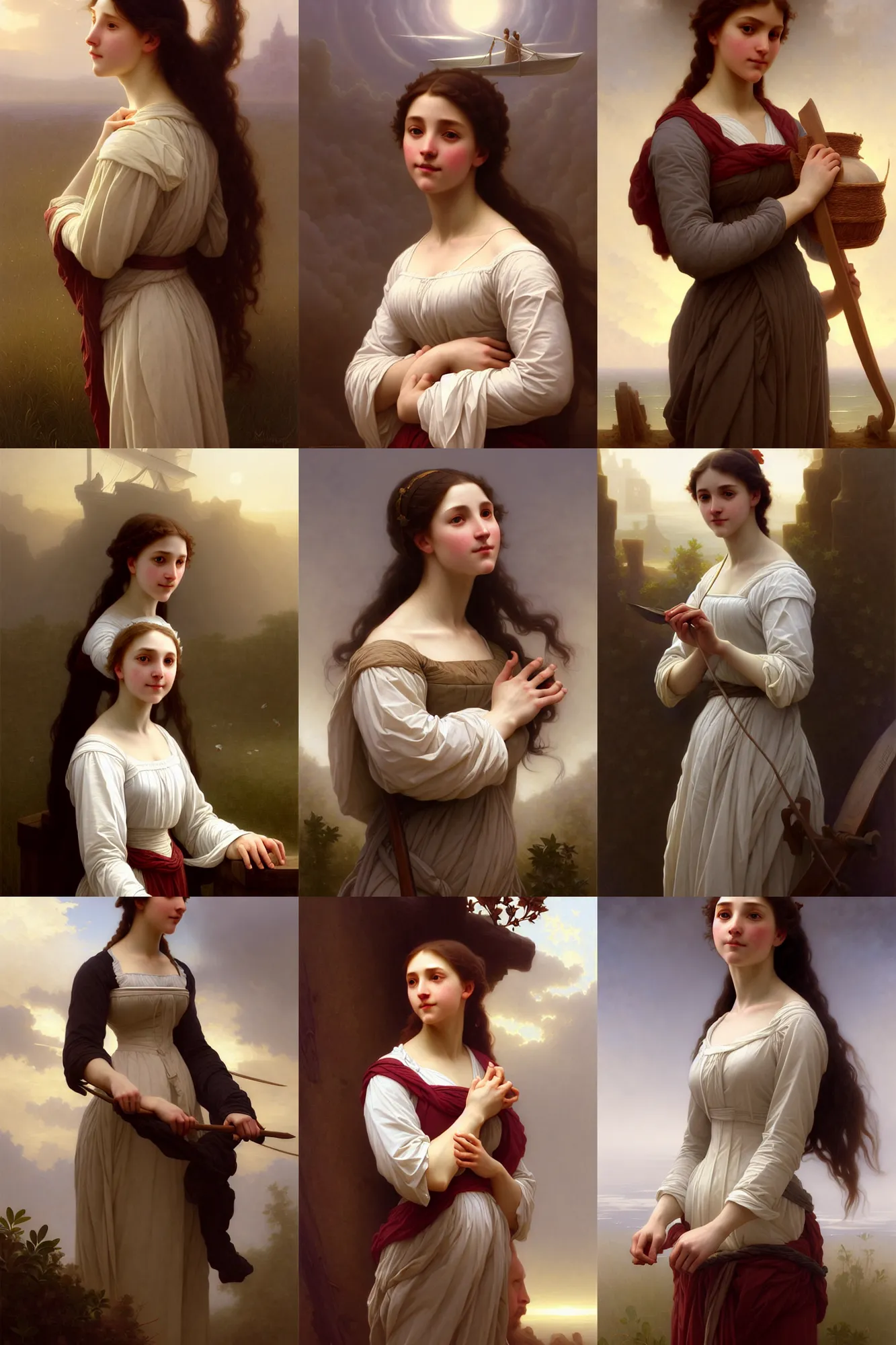 Prompt: depiction of the mayflower, illustration by mandy jurgens and william adolphe bouguereau, artgerm, 4 k, digital art, surreal, highly detailed, artstation, digital painting, concept art, smooth, sharp focus, illustration by mandy jurgens and william adolphe bouguereau