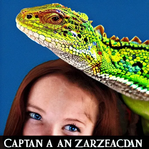 Image similar to captain lizard