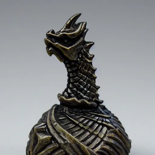 Image similar to A dragon chess piece,