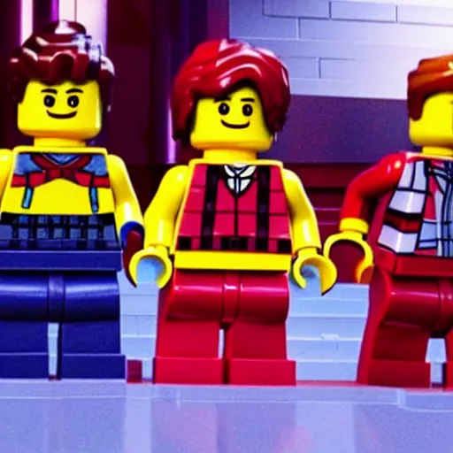 Image similar to A still of Emma Watson in The Lego Movie