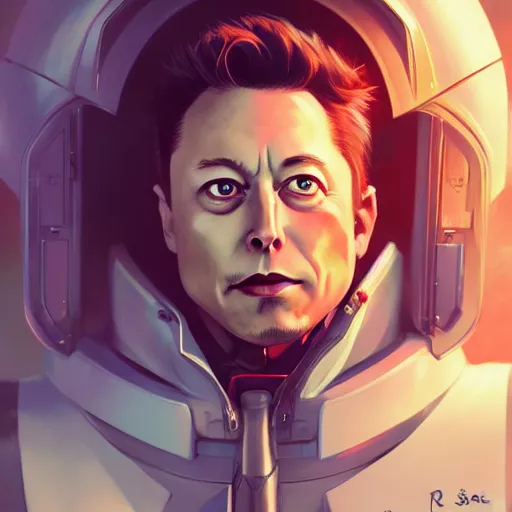 Image similar to anime portrait of elon musk as a yedi by Stanley Artgerm Lau, WLOP, Rossdraws, James Jean, Andrei Riabovitchev, Marc Simonetti, and Sakimichan, trending on artstation