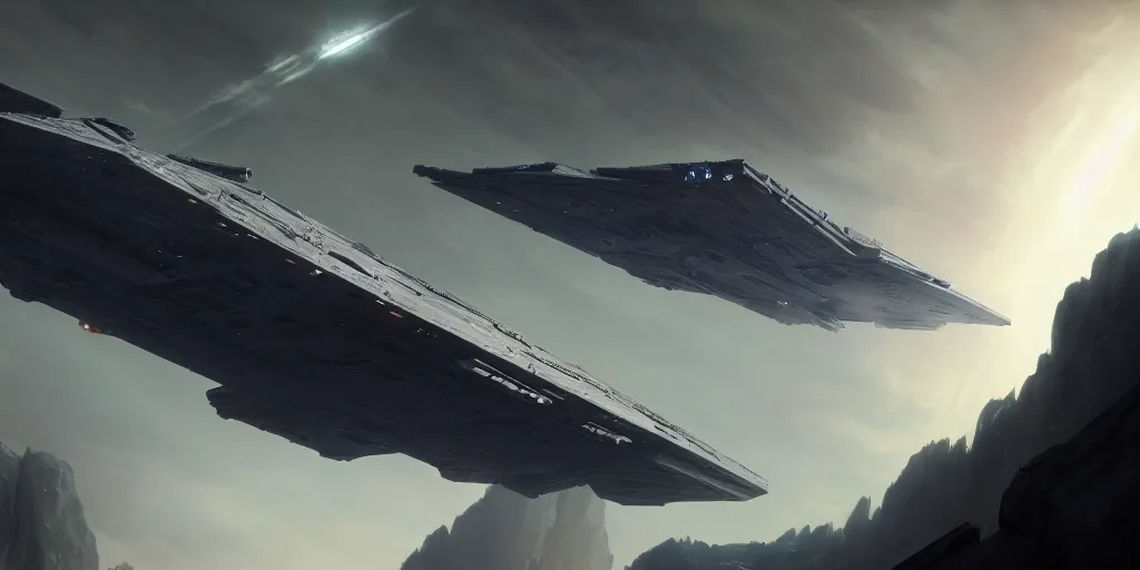 venator class star destroyer in atmosphere, star wars, | Stable ...