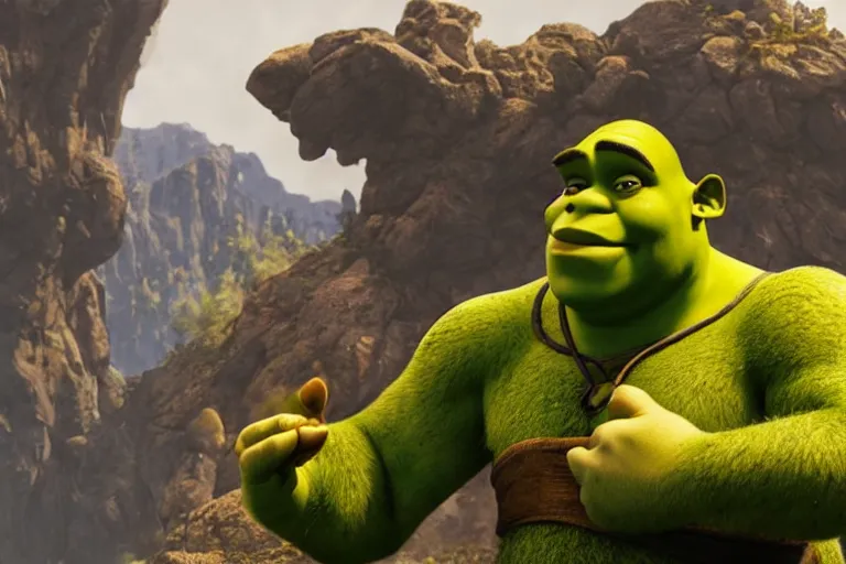 Image similar to shrek in apex legends