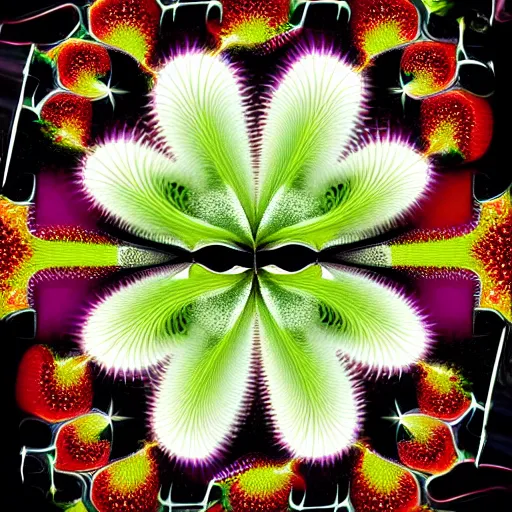 Image similar to fractal of fruits