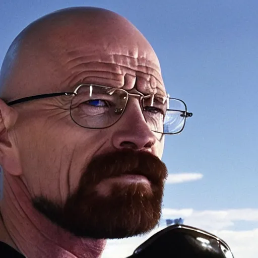 Prompt: walter white as gigachad