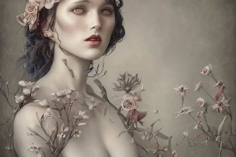 Image similar to a beatiful pattern on a white background, highly detailed, expressive, beautiful symmetric, perfect proportions, award winning, by Tom Bagshaw