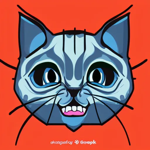 Image similar to Evil emperor kitten, sticker, highly detailed, colorful, illustration, smooth and clean vector curves, no jagged lines, vector art, smooth