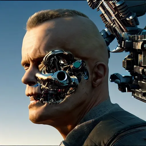 Prompt: 1 millions terminators, 8k resolution, high detail, ULTRA-REALISTIC VFX, reflections