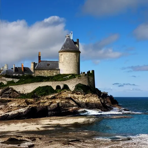 Prompt: photo of bretagne