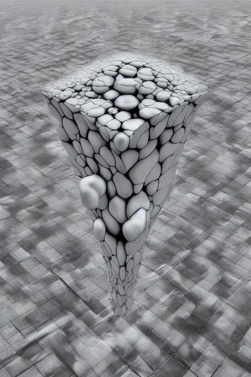 Prompt: a hyper realistic 3D model of surreal levitation, digital art, high concept, fractal, recursive, exponential, quantum