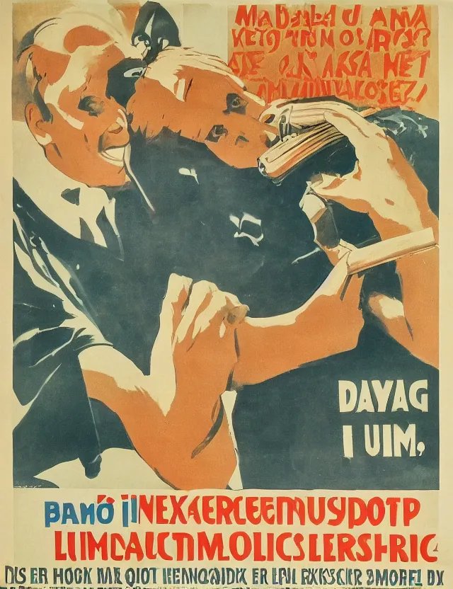 Image similar to a german propaganda poster during ww 2, advising you to be quiet