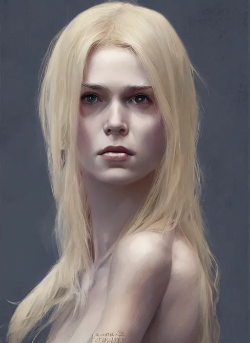 Prompt: --separate-imagesPortrait of a young woman,blonde hair, with a spine crown, marvel comics, dark, intricate, highly detailed, smooth, artstation, digital illustration by Ruan Jia and Mandy Jurgens and Artgerm and Wayne Barlowe and Greg Rutkowski and Frank Frazetta