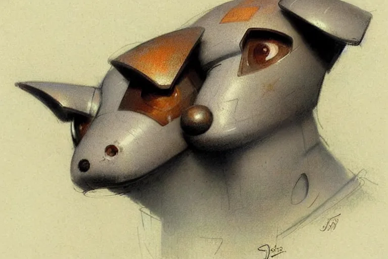 Image similar to ( ( ( ( ( 1 9 5 0 s retro future robot android dog. muted colors. ) ) ) ) ) by jean - baptiste monge!!!!!!!!!!!!!!!!!!!!!!!!!!!!!!