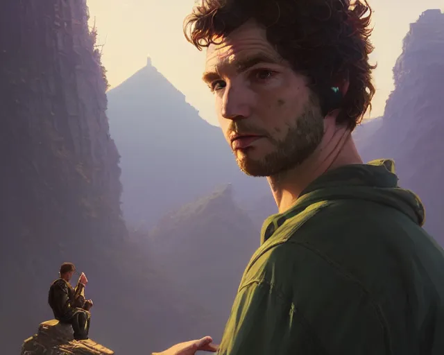 Image similar to highly detailed portrait of tim buckley, in gta v, stephen bliss, unreal engine, fantasy art by greg rutkowski, loish, rhads, ferdinand knab, makoto shinkai and lois van baarle, ilya kuvshinov, rossdraws, tom bagshaw, global illumination, radiant light, detailed and intricate environment