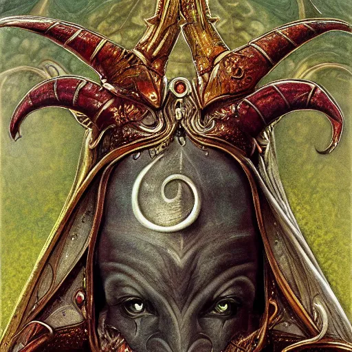 Image similar to detailed and sharp taurus artwork, mystic style, detailed, 8 k, detailed, symmetrical, by brian froud