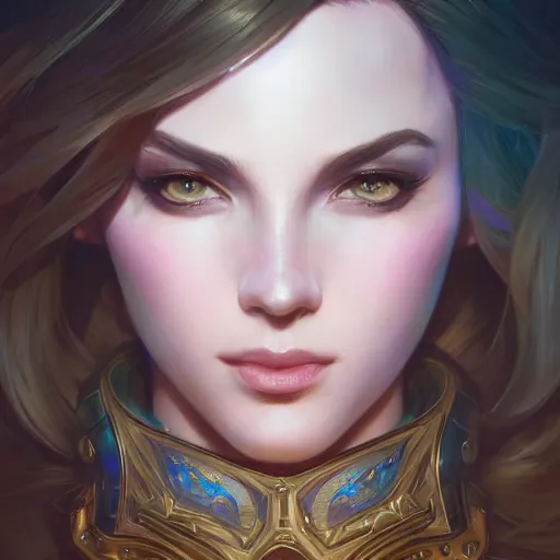 Prompt: perfectly - centered - portrait of caitlyn league of legends, intricate, highly detailed, digital painting, artstation, concept art, smooth, sharp focus, illustration, unreal engine 5, 8 k, art by artgerm and greg rutkowski and alphonse mucha