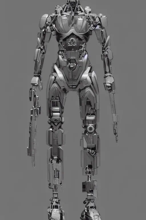 Prompt: symmetry!! full body human anatomy concept, gun metal grey, cyborg, monkey limbs, digital art, in the style of ben lol, brian sum, ramil sunga, herbert lowis, furio tedesschi, christopher cao, artstation, pinterest, deviantart, photoshop, octane render, unreal engine