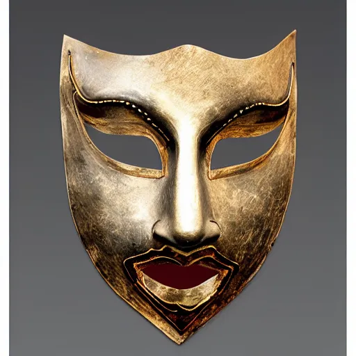 Image similar to venetian bauta mask