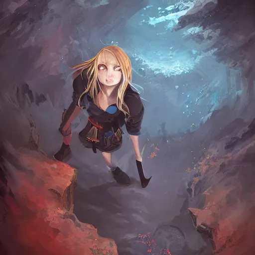 Image similar to The Prisoner of Abyss by Tooth Wu