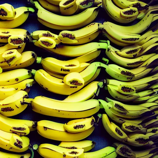 Prompt: what's with all of these bananas?