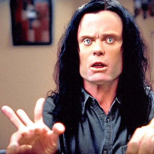 Prompt: screenshot from the room by tommy wiseau
