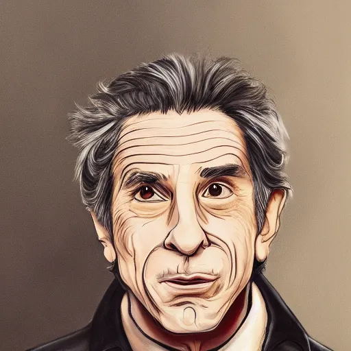 Prompt: a detailed painting of robert deniro disguised as a cat disguised as ben stiller by Cain Kuga and Junji ito, artstation,8k,artstationHD,artstationHQ, cinematic, diffuse lighting